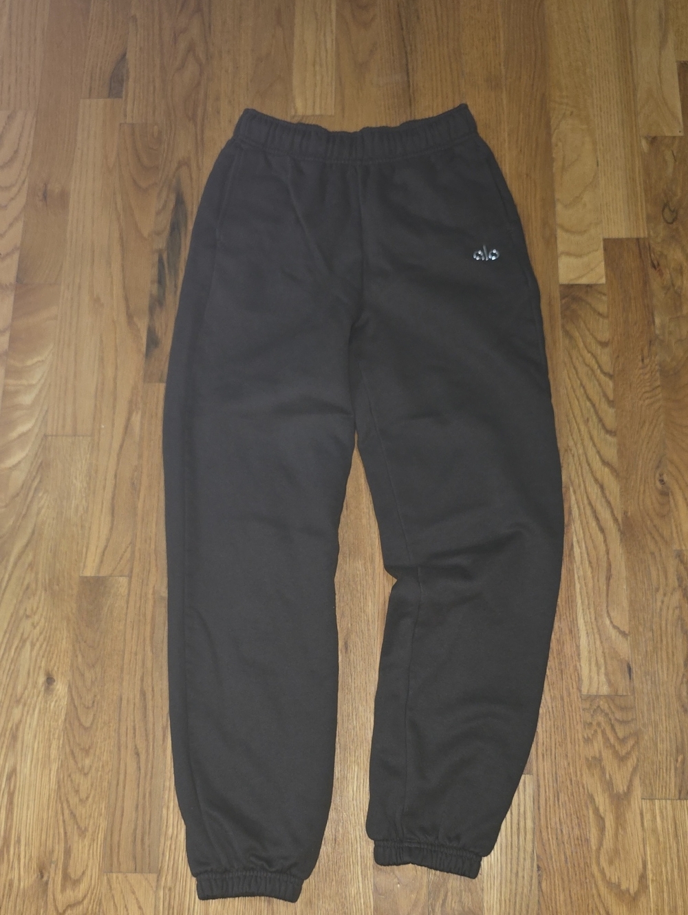 ALO chocolate Brown Joggers